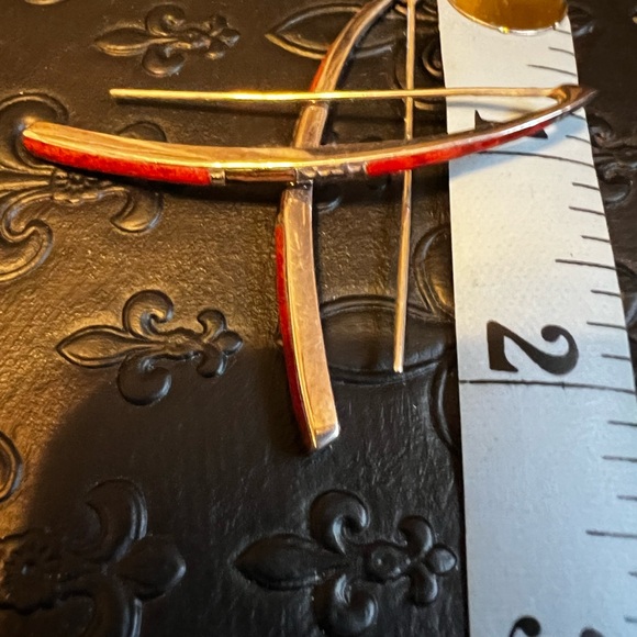 Silpada Coral Threader Earrings - Picture 2 of 3